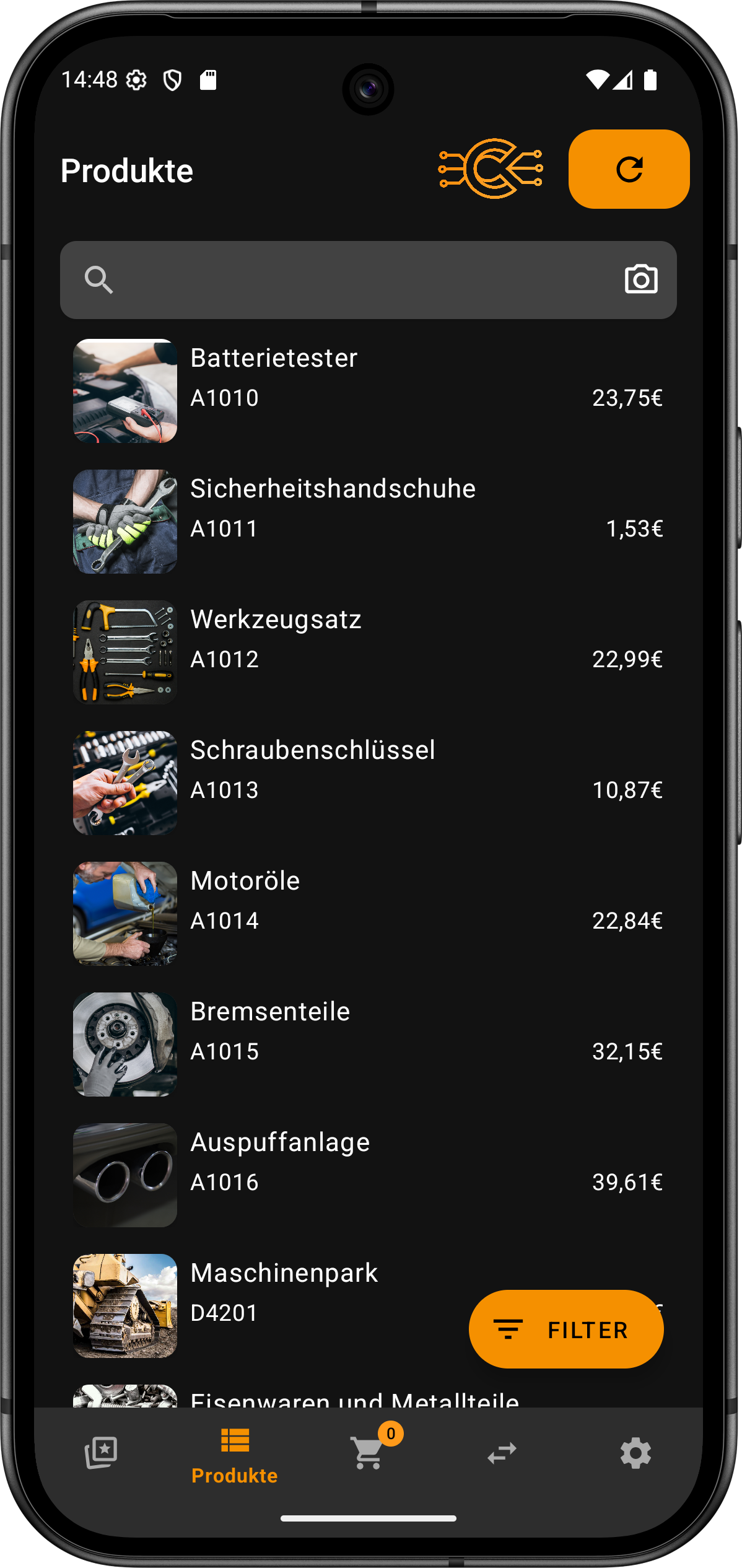 QuickSelect UI slice